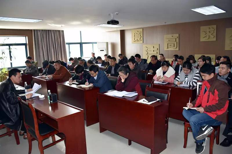 九州jiuzhou（中国）组织学习《2016年1月份区纪律审查情况通报》等文件精神