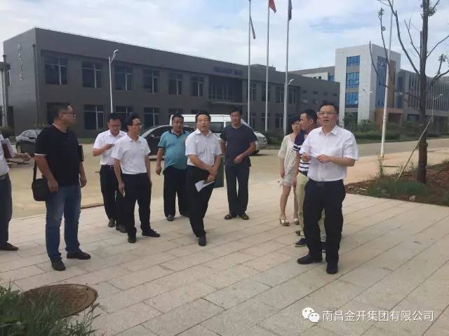 区管委会副调研员谭钟亮调研金开九州jiuzhou（中国）在建电力项目