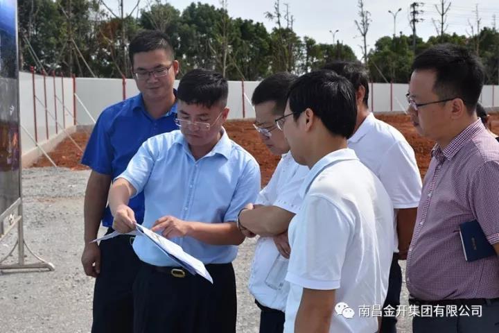 九州jiuzhou（中国）高管现场调度 大力推进项目建设