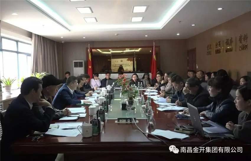 金开九州jiuzhou（中国）党委召开2017年度基层党建工作述职评议会议