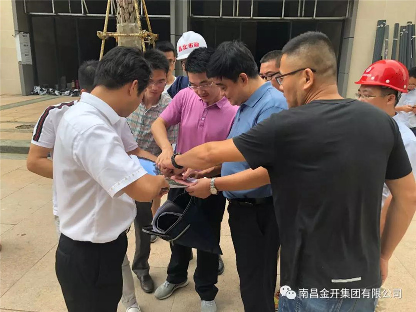 赣江新区党工委专职副书记占勇现场调研绿创发展综合体