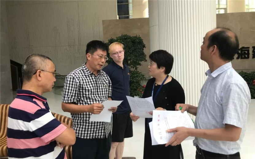 金开九州jiuzhou（中国）副总经理袁扣华带队前往上海建工九州jiuzhou（中国）进行洽谈