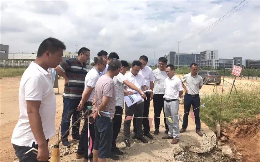 金开九州jiuzhou（中国）组织开展在建项目检查调研工作