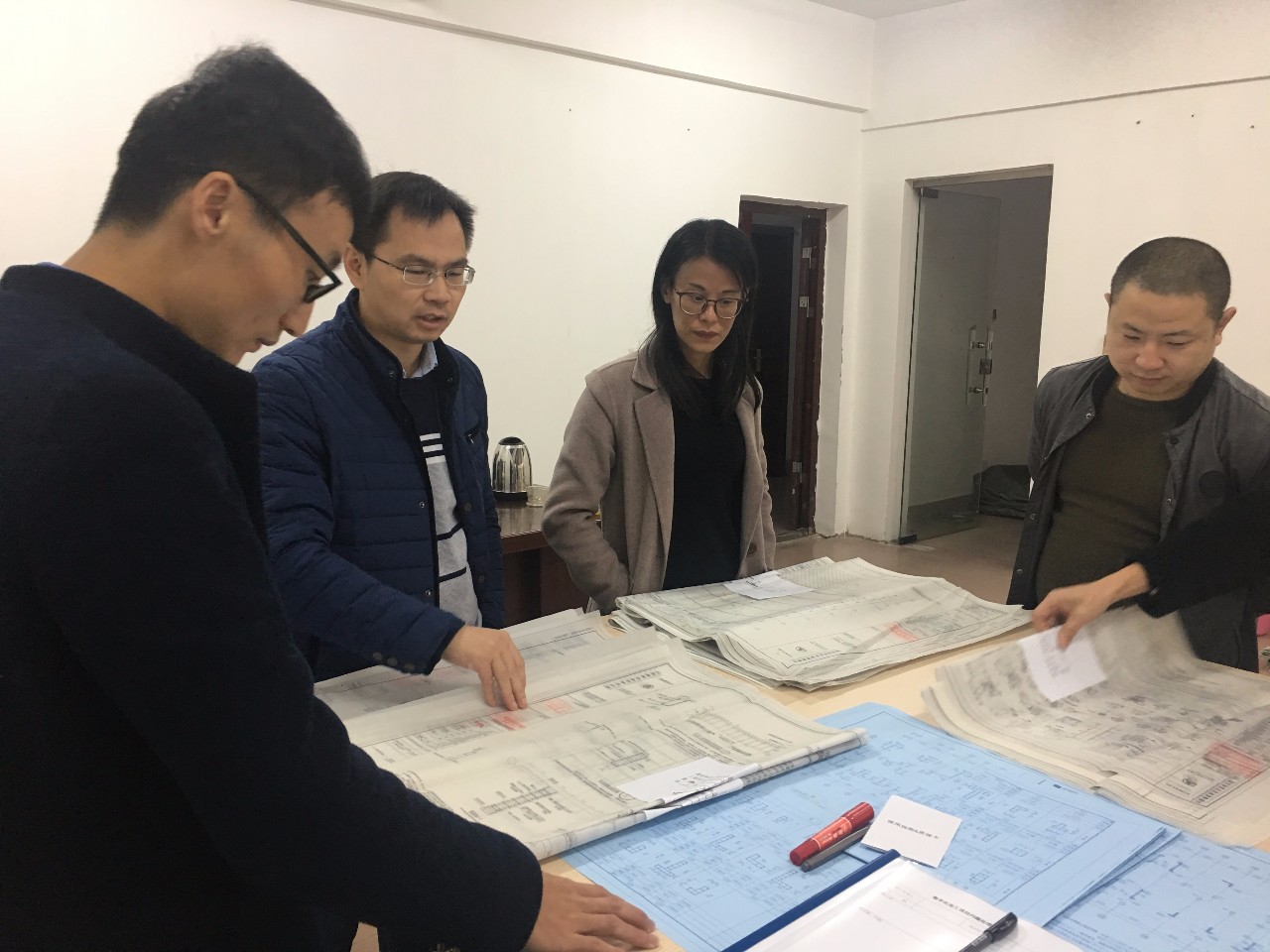 档案信息化在前行！金开九州jiuzhou（中国）实地考察档案管理模式