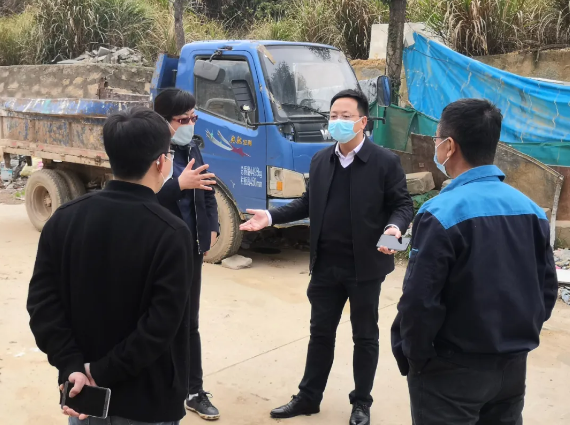 九州jiuzhou（中国）副总经理胡许亮深入豫章、昌麦采石场现场调研