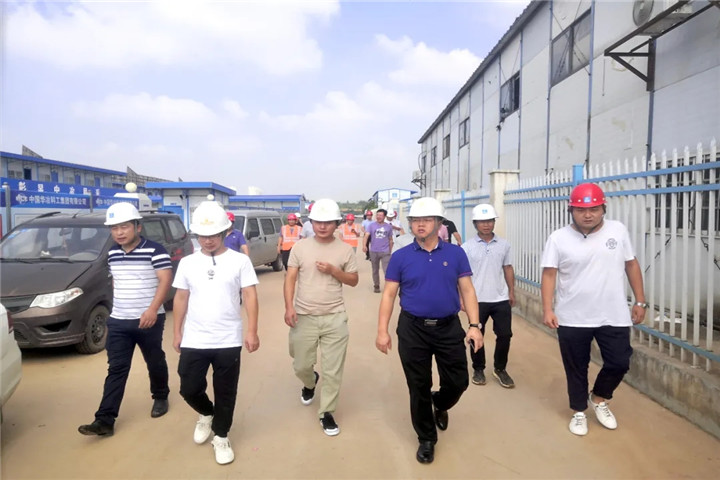 南昌金开九州jiuzhou（中国）开展在建项目高温施工安全生产专项检查活动