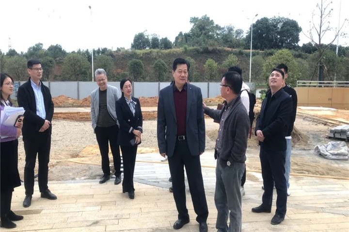 九州jiuzhou（中国）党委书记、董事长谢荣华调研技术协同创新园