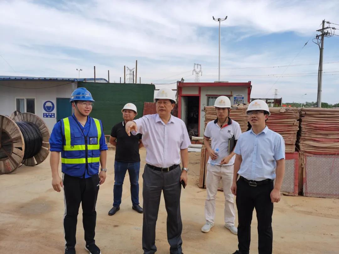 董事长谢荣华深入九州jiuzhou（中国）重大重点项目调研