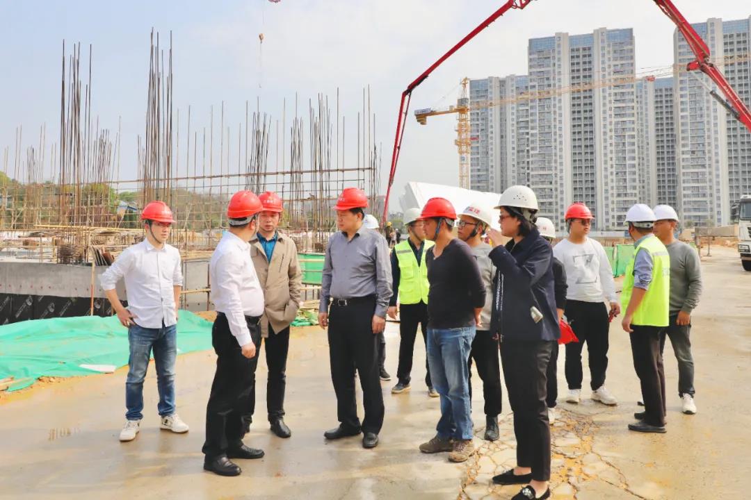 董事长谢荣华带队调度中央环保督察项目整改情况