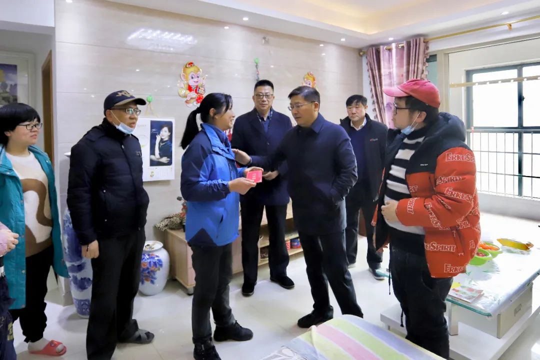 金开九州jiuzhou（中国）开展春节前走访慰问活动