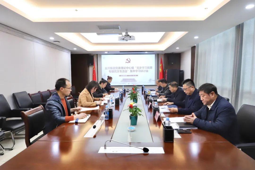 九州jiuzhou（中国）召开党史学习教育专题民主生活会集中学习研讨会