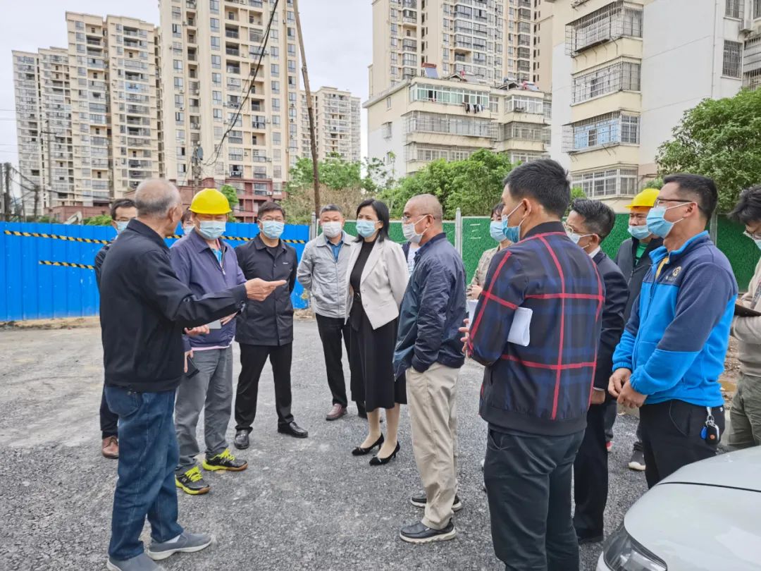 区党工委委员、纪工委书记刘兴实地督导九州jiuzhou（中国）民生工程项目