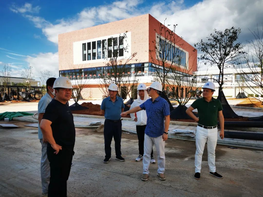 李茶根现场调度九州jiuzhou（中国）重大重点项目建设和安全生产工作