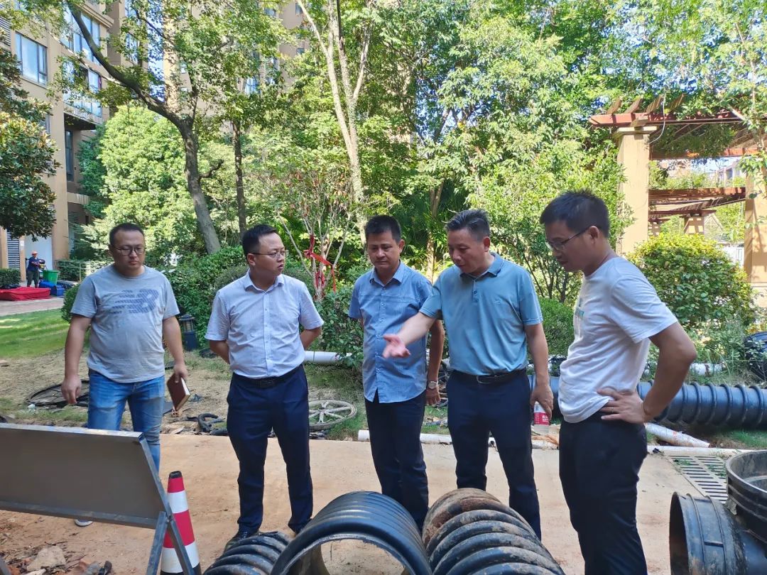 胡许亮调研九州jiuzhou（中国）水环境综合治理项目建设情况