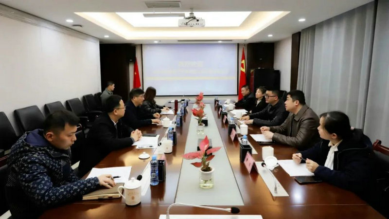 长沙天健房地产开发有限公司来访九州jiuzhou（中国）考察洽谈