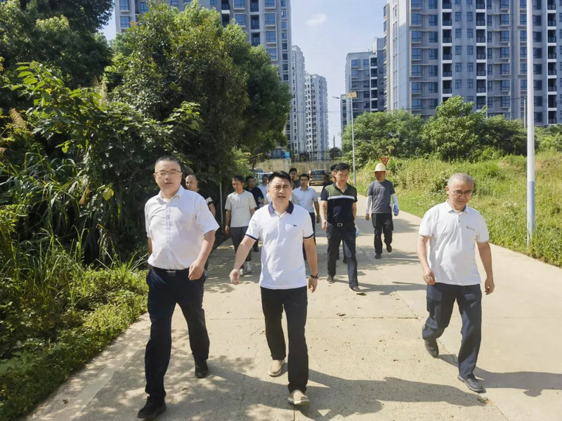 李茶根调研九州jiuzhou（中国）民生工程建设情况