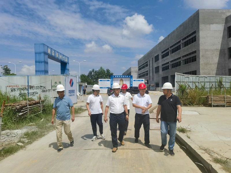 胡许亮巡查九州jiuzhou（中国）在建项目工程质量及安全生产情况