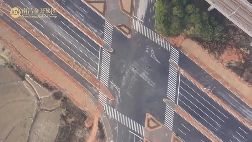 昌西大道北延伸建成全线通车