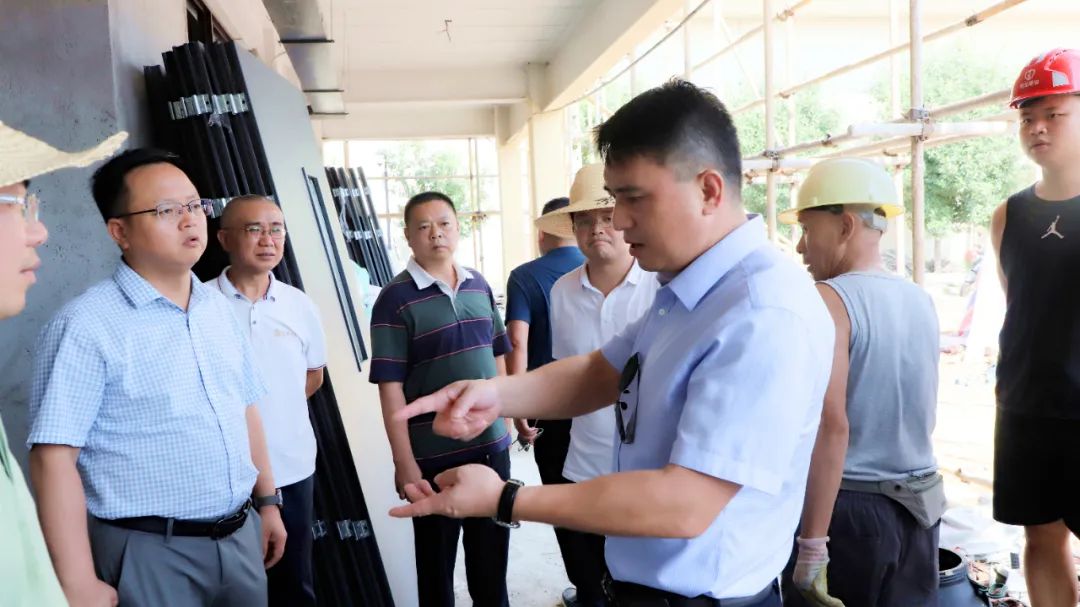 李茶根调研九州jiuzhou（中国）重大重点项目建设情况